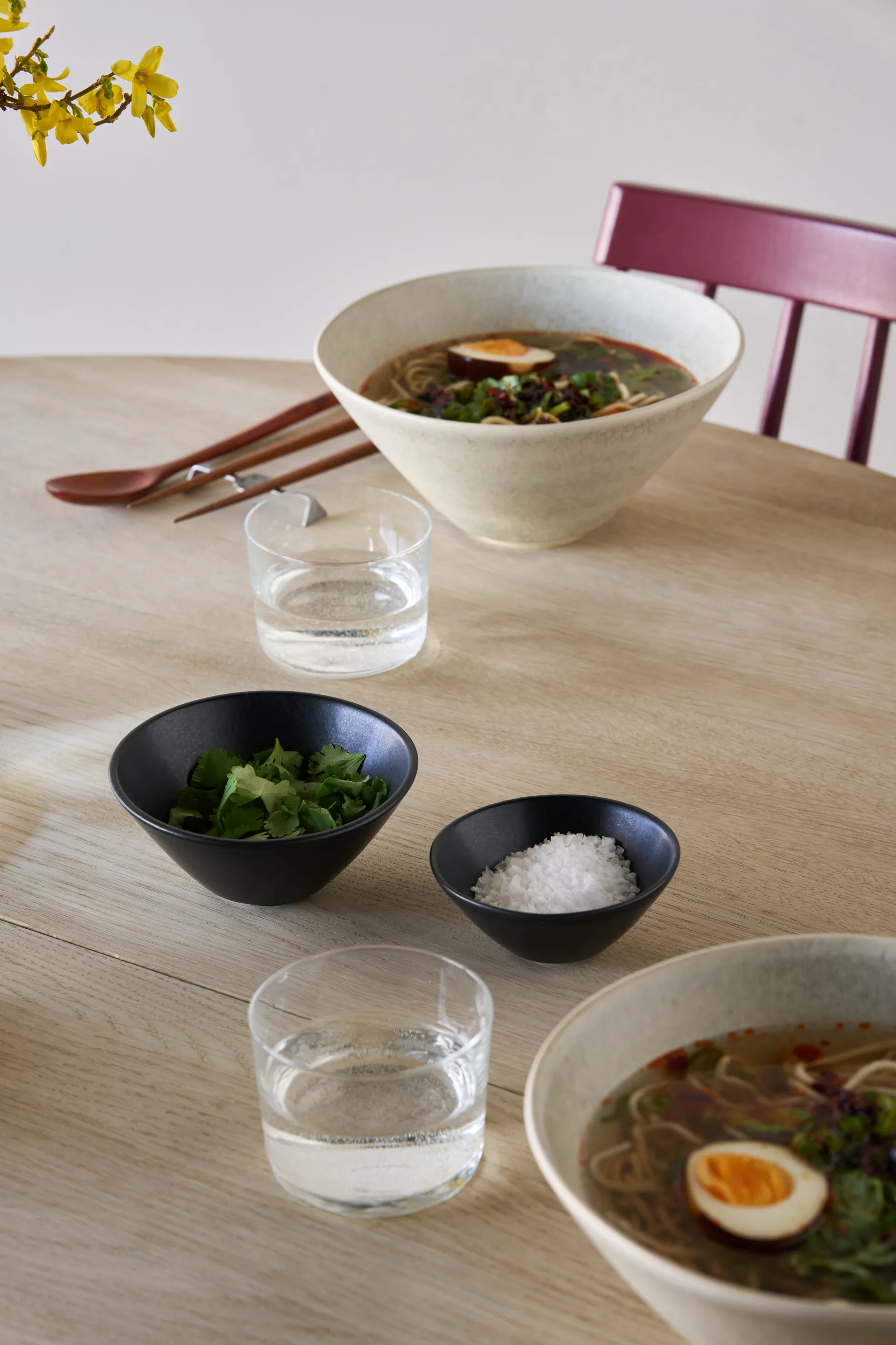 테라 서빙 보울, Black Stoneware, Ø9,5 cm Scandi Living | 스칸디리빙