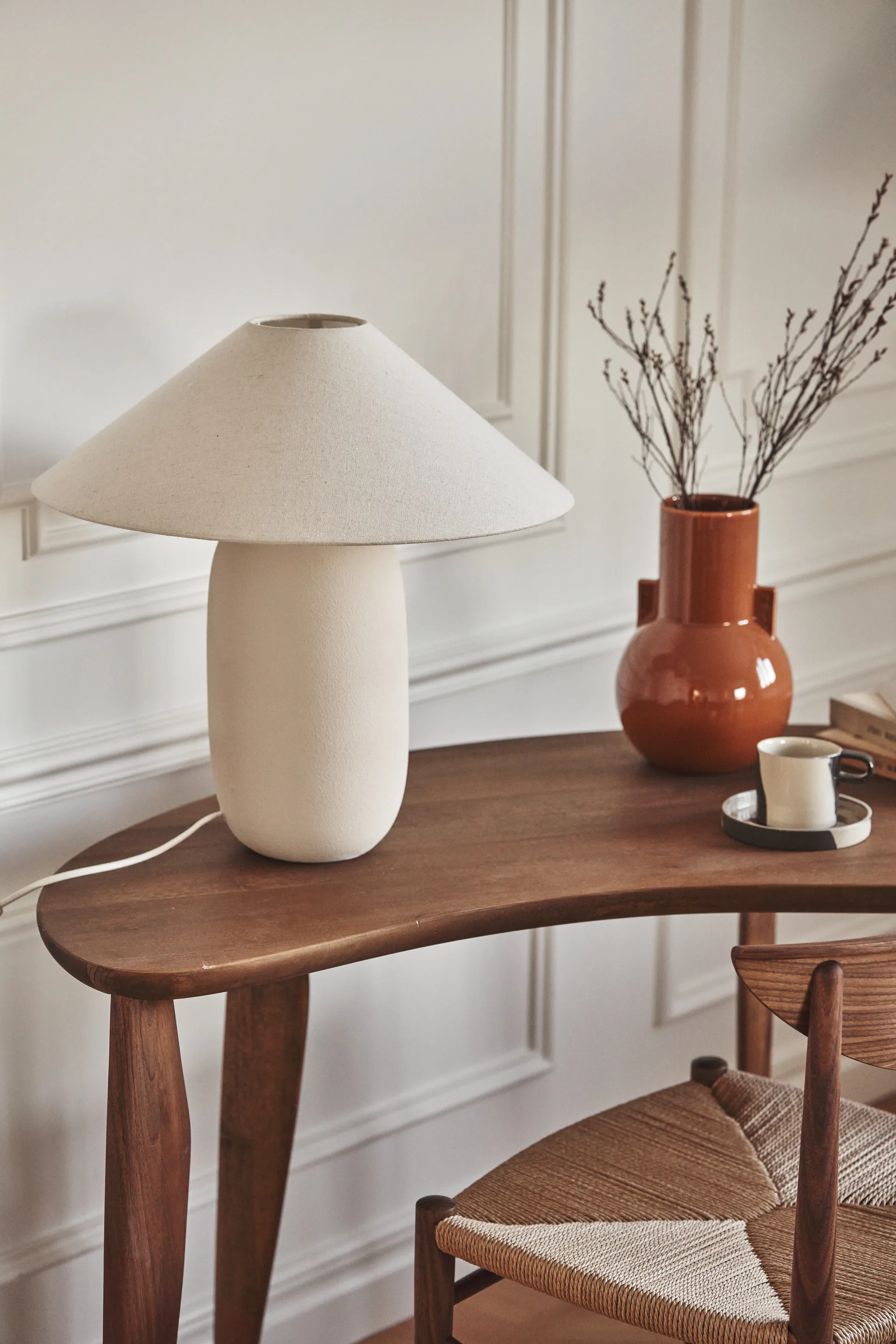 Boulder 테이블 조명 48 cm beige-nature Scandi Living