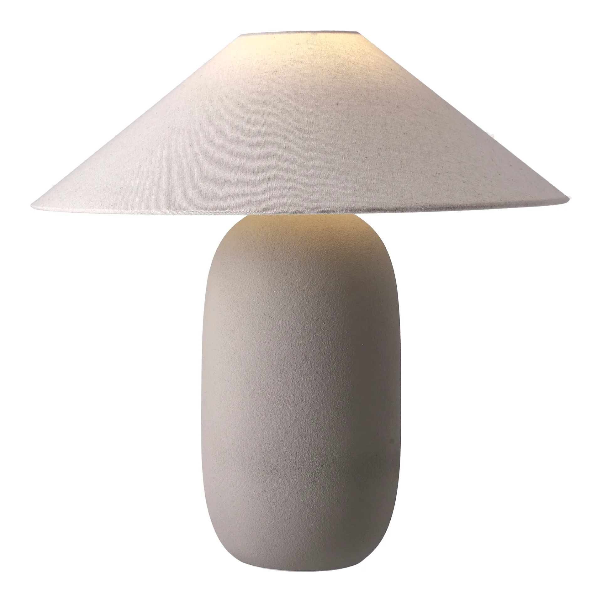 Boulder 테이블 조명 48 cm grey-nature,  Scandi Living