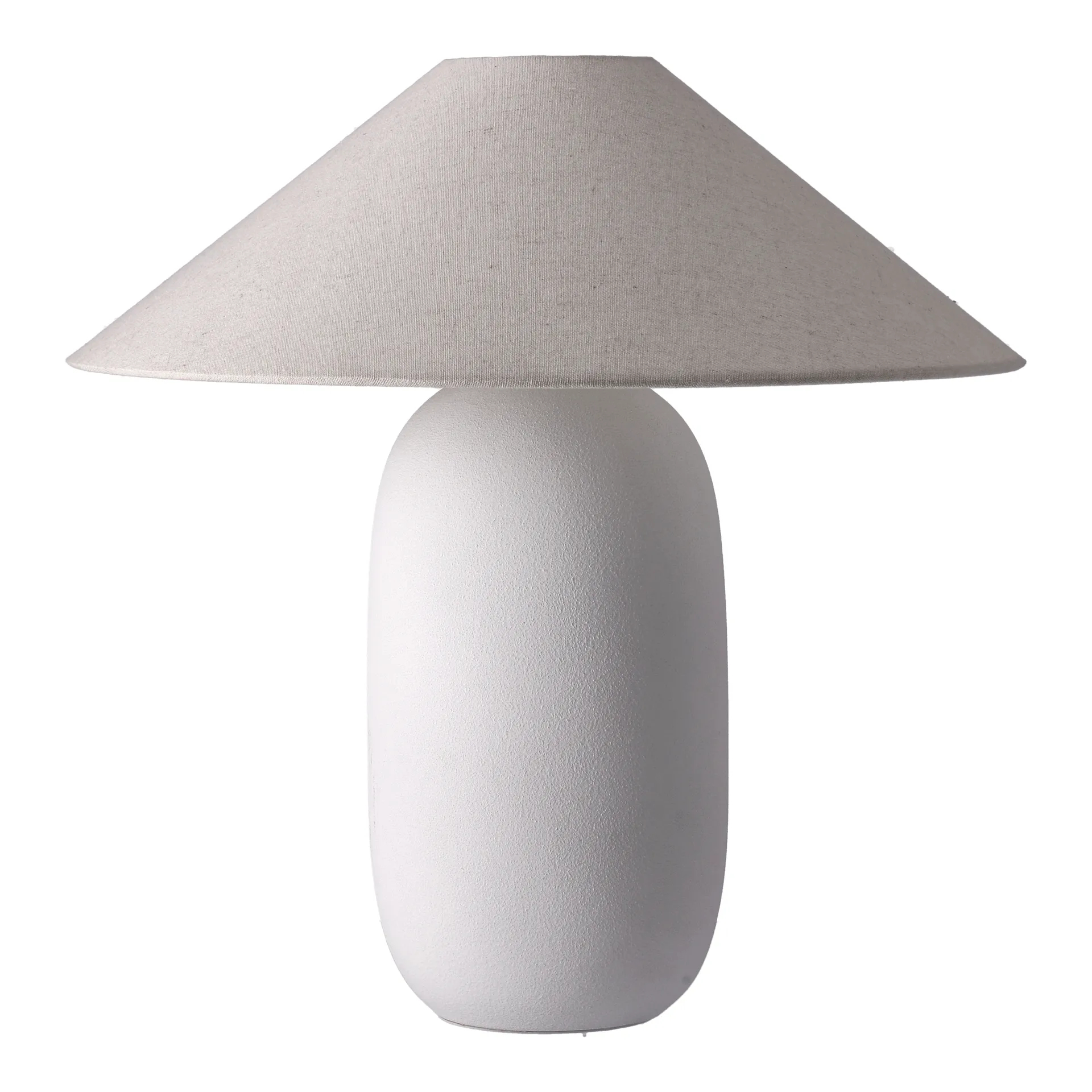 Boulder 테이블 조명 48 cm white-nature,  Scandi Living