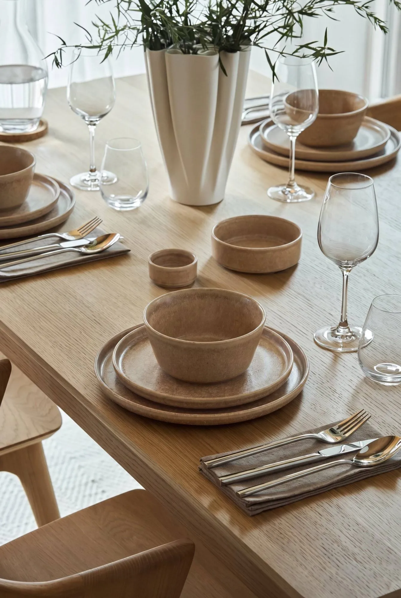 Clay 소접시, 갈색, Ø20 cm Scandi Living | 스칸디리빙