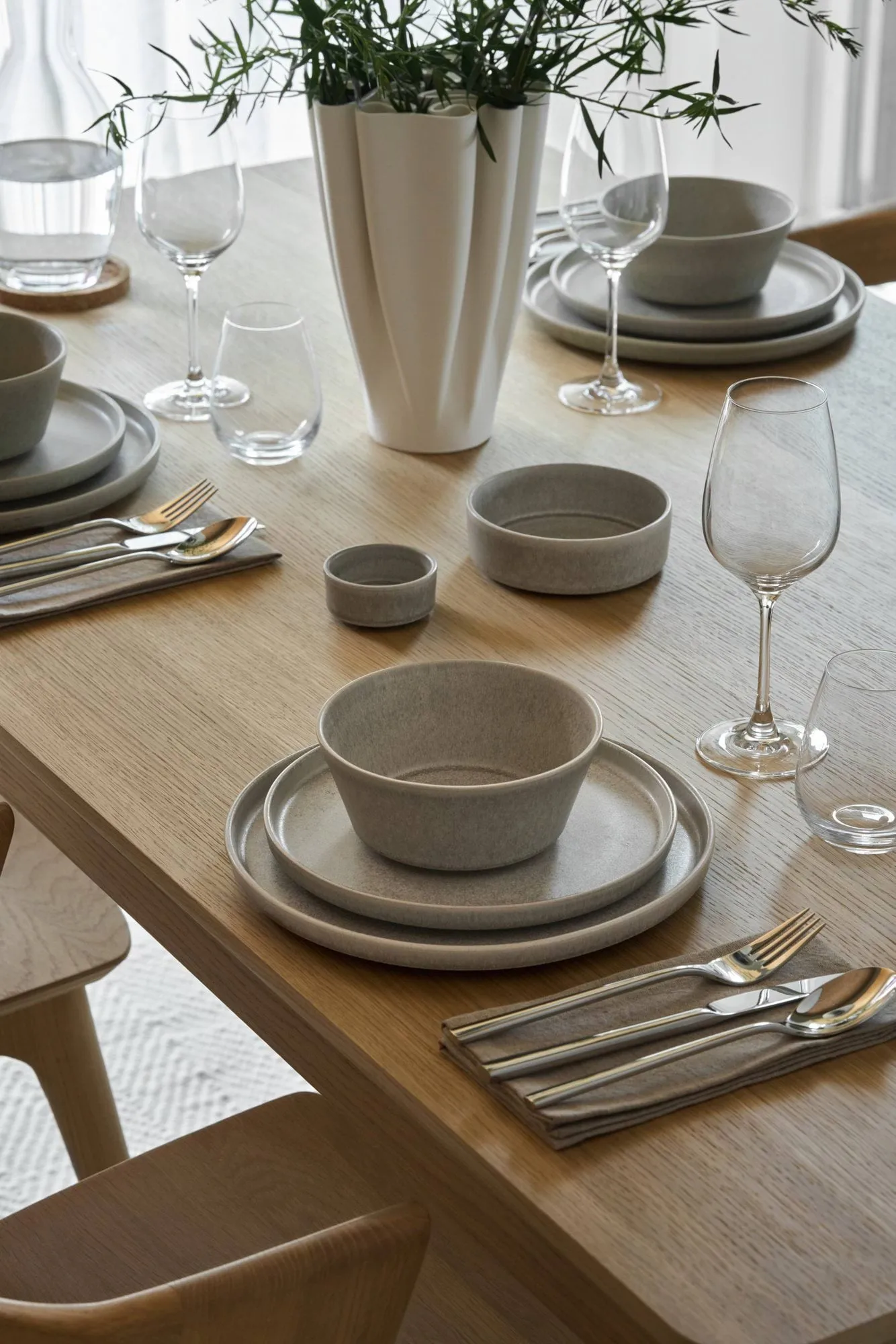 Clay 저녁 식사 접시, 베이지, Ø26 cm Scandi Living | 스칸디리빙