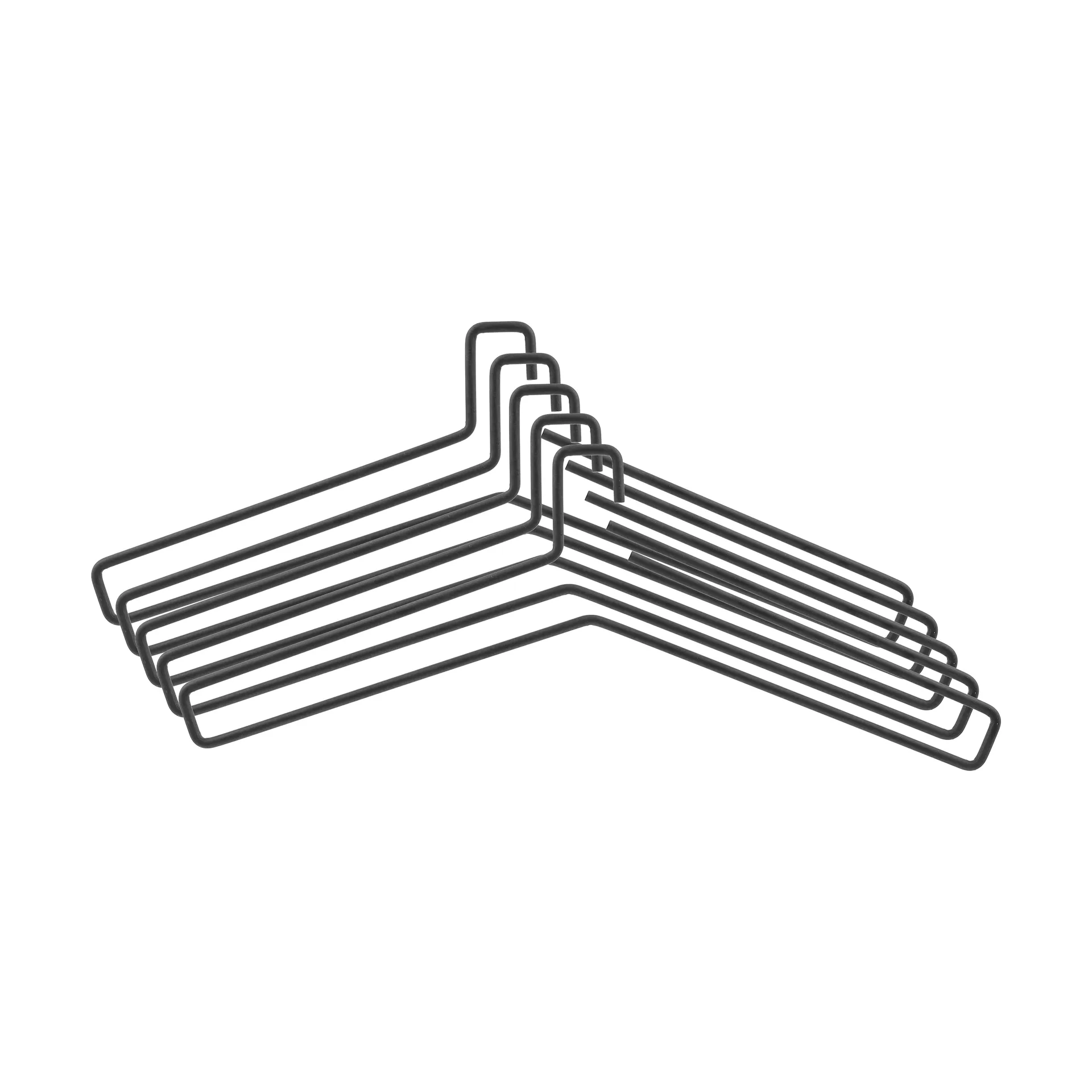 Edge 행거 5개 세트, Black Scandi Living | 스칸디리빙