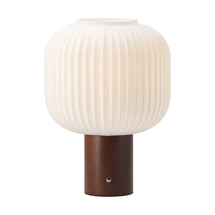 페어 포터블 무선 테이블 조명, Frosted glass-dark stained ash Scandi Living | 스칸디리빙