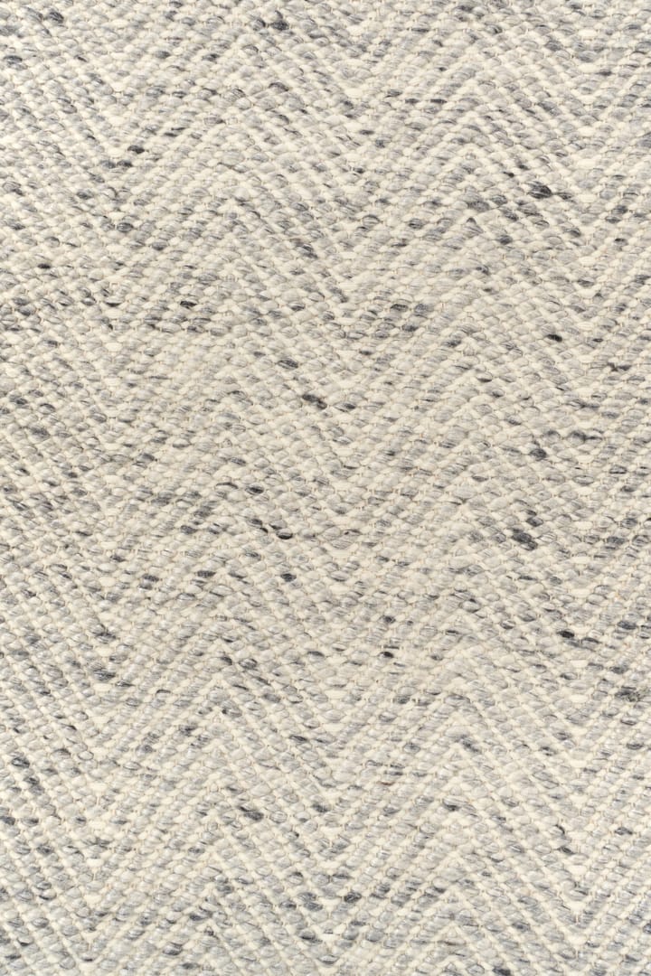 Furrow 울 러그 네추럴 화이트/grey, 80x240 cm Scandi Living | 스칸디리빙