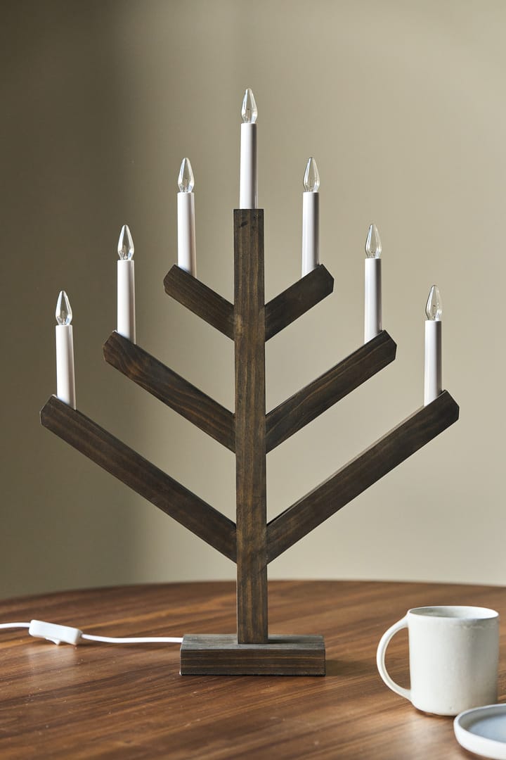 파인 대림절 LED 캔들 조명 62 cm, Dark oil Scandi Living | 스칸디리빙