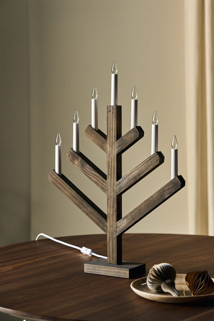 파인 대림절 LED 캔들 조명 62 cm, Dark oil Scandi Living | 스칸디리빙