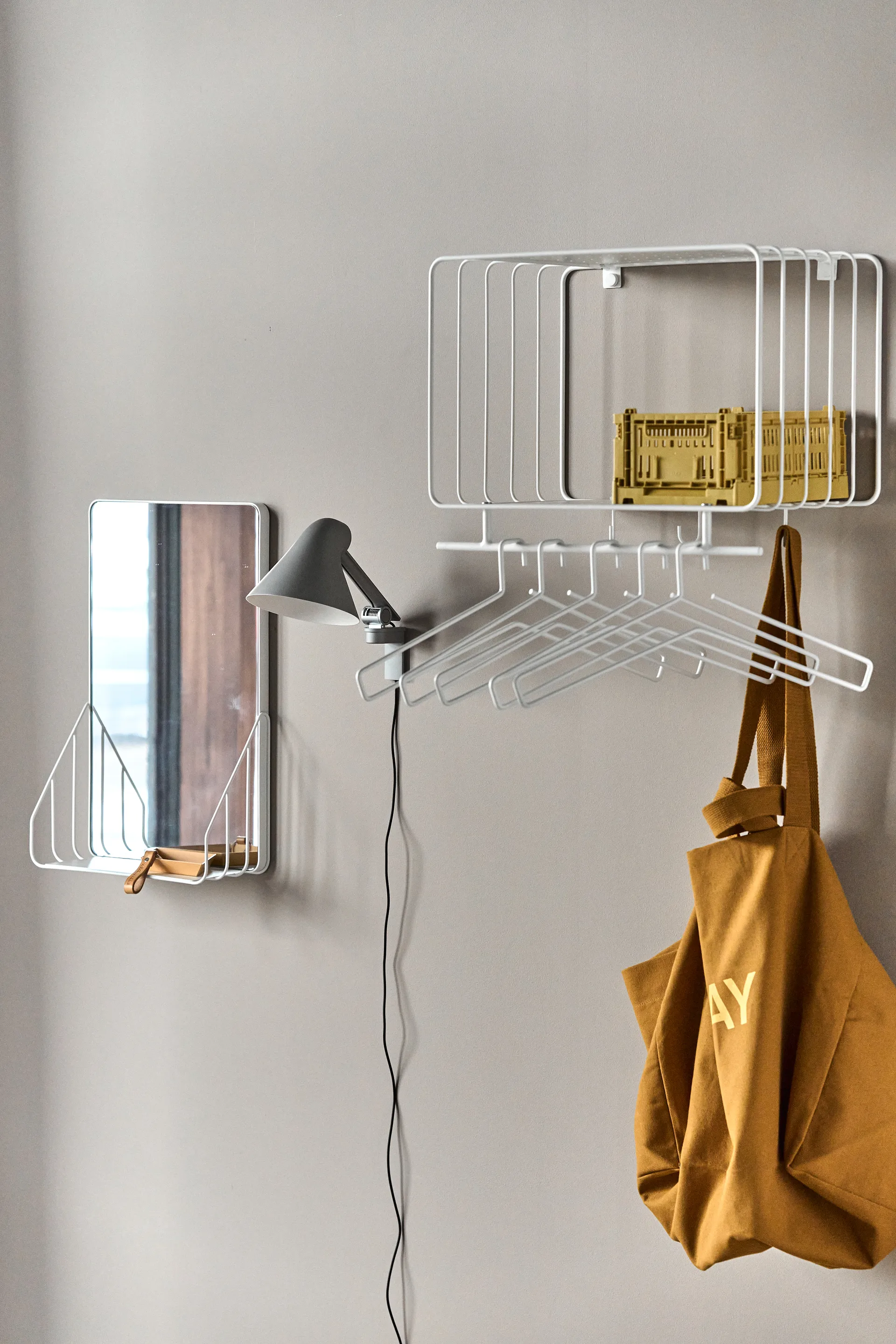 Nod 선반 달린거울 30x50 cm, White Scandi Living | 스칸디리빙