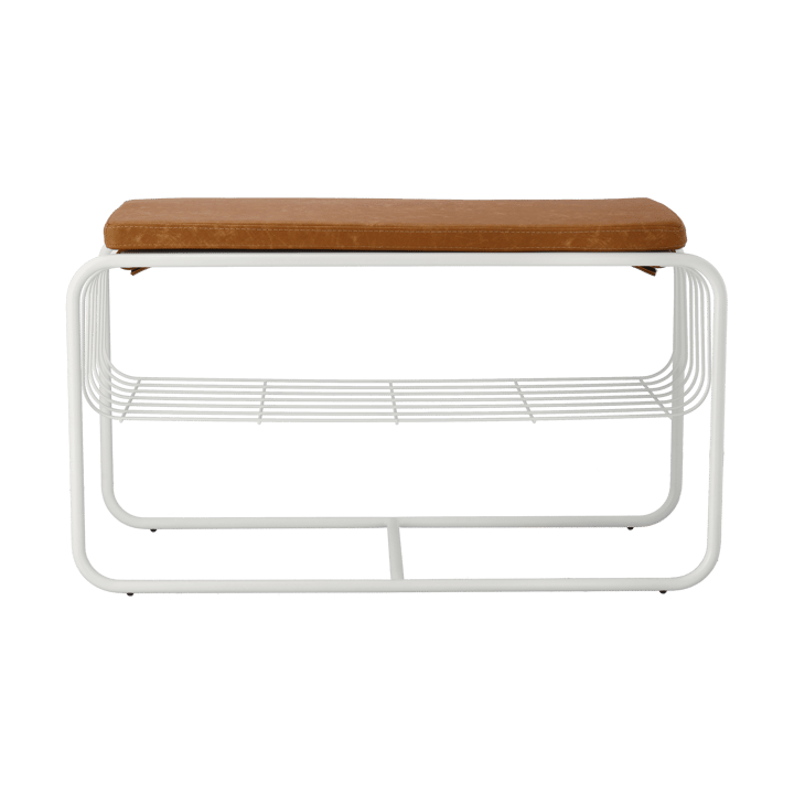 Nod 벤치/신발 선반 80x36x42 cm, White Scandi Living | 스칸�디리빙