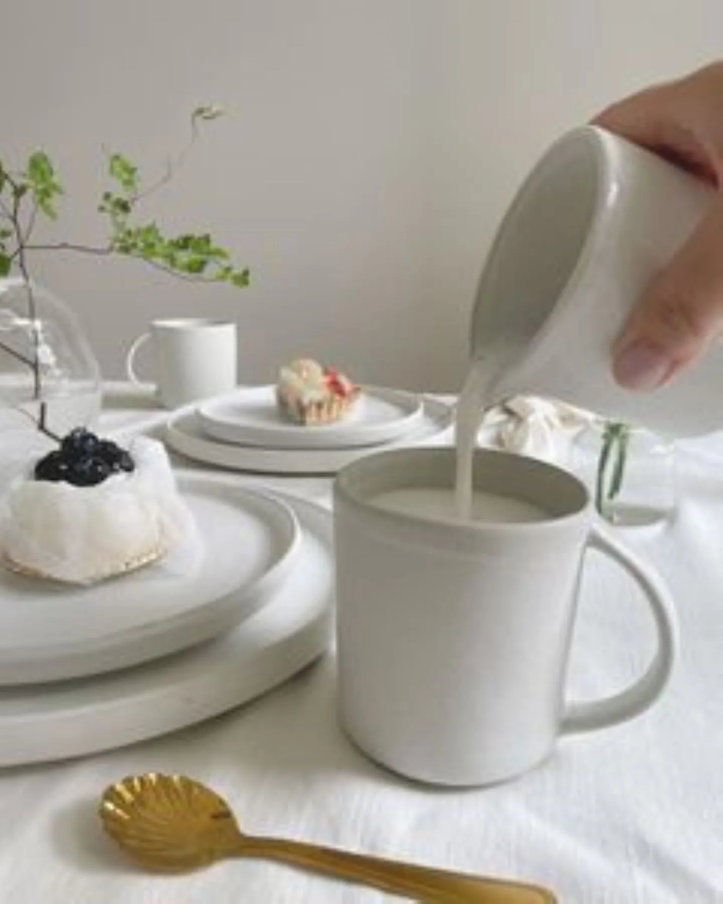 샌즈브로 밀크 피처, Off white Scandi Living | 스칸디리빙