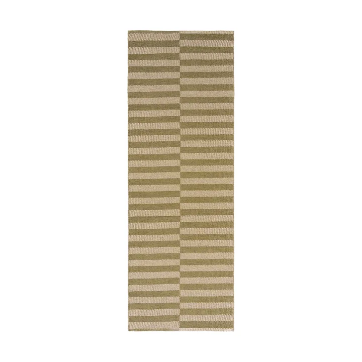 패스 러너 러그 - Olive green, 70x150 cm - Scandi Living | 스칸디리빙
