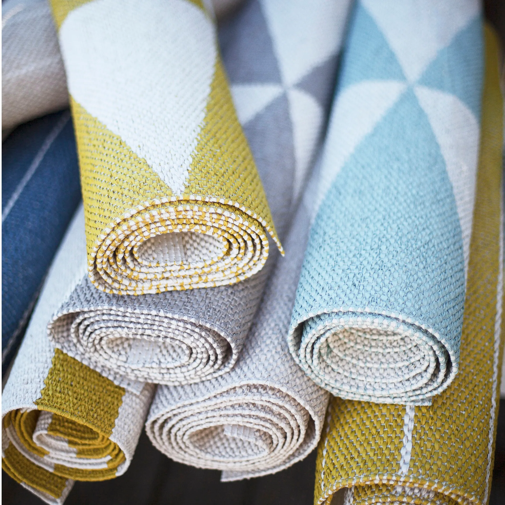 라임 PVC 러그 민트, 70x150 cm Scandi Living | 스칸디리빙