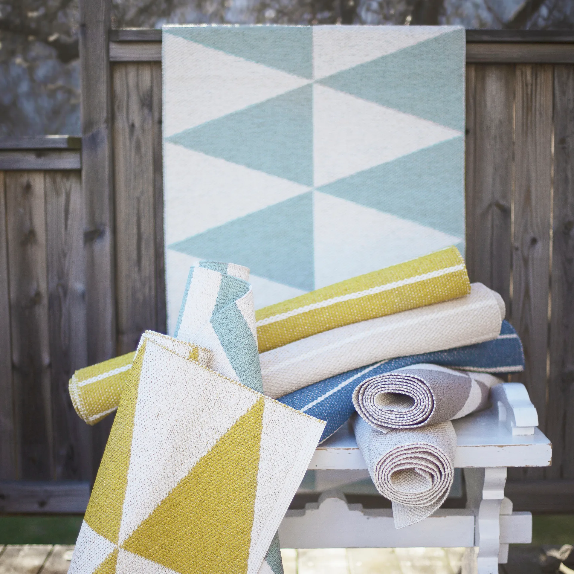 라임 PVC 러그 민트, 70x150 cm Scandi Living | 스칸디리빙