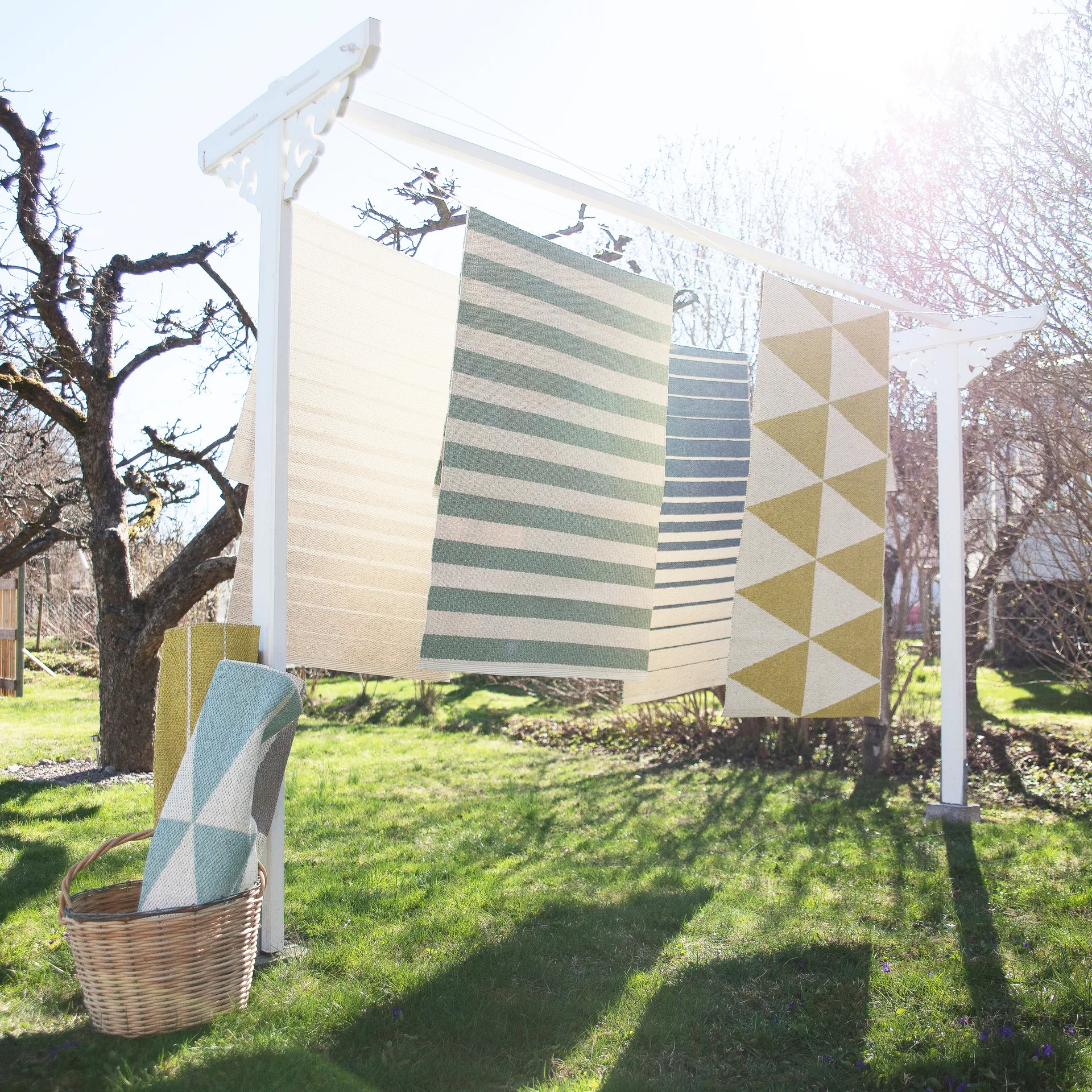 라임 PVC 러그 민트, 70x150 cm Scandi Living | 스칸디리빙