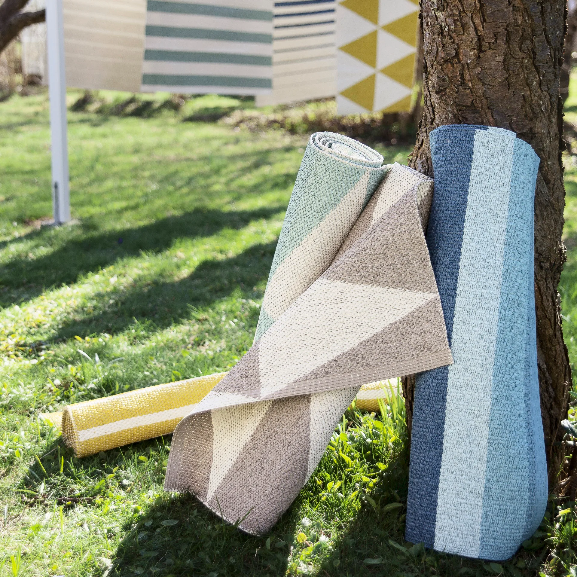 라임 PVC 러그 민트, 70x150 cm Scandi Living | 스칸디리빙