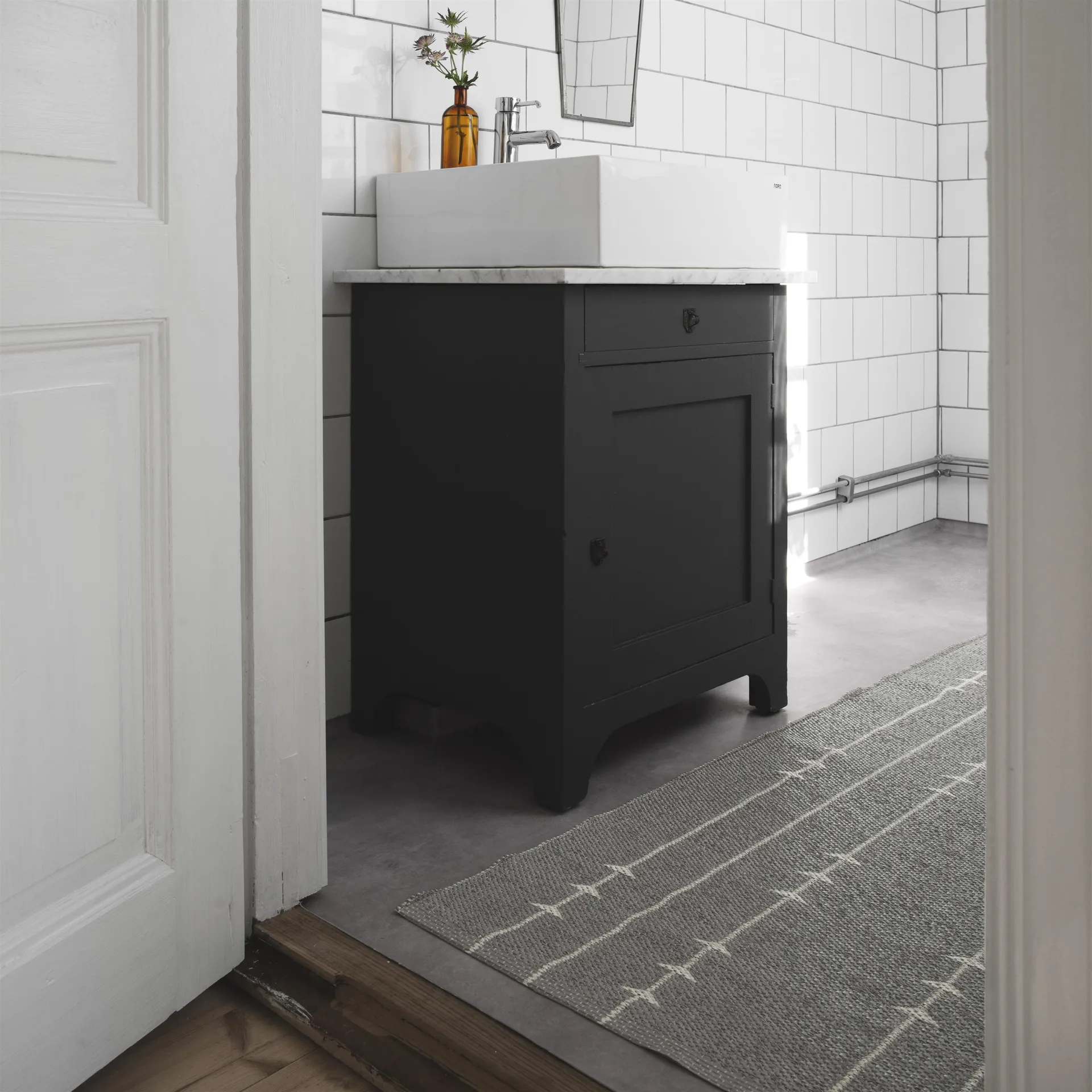 퍼 PVC 러그 콘크리트, 70x150 cm Scandi Living | 스칸디리빙