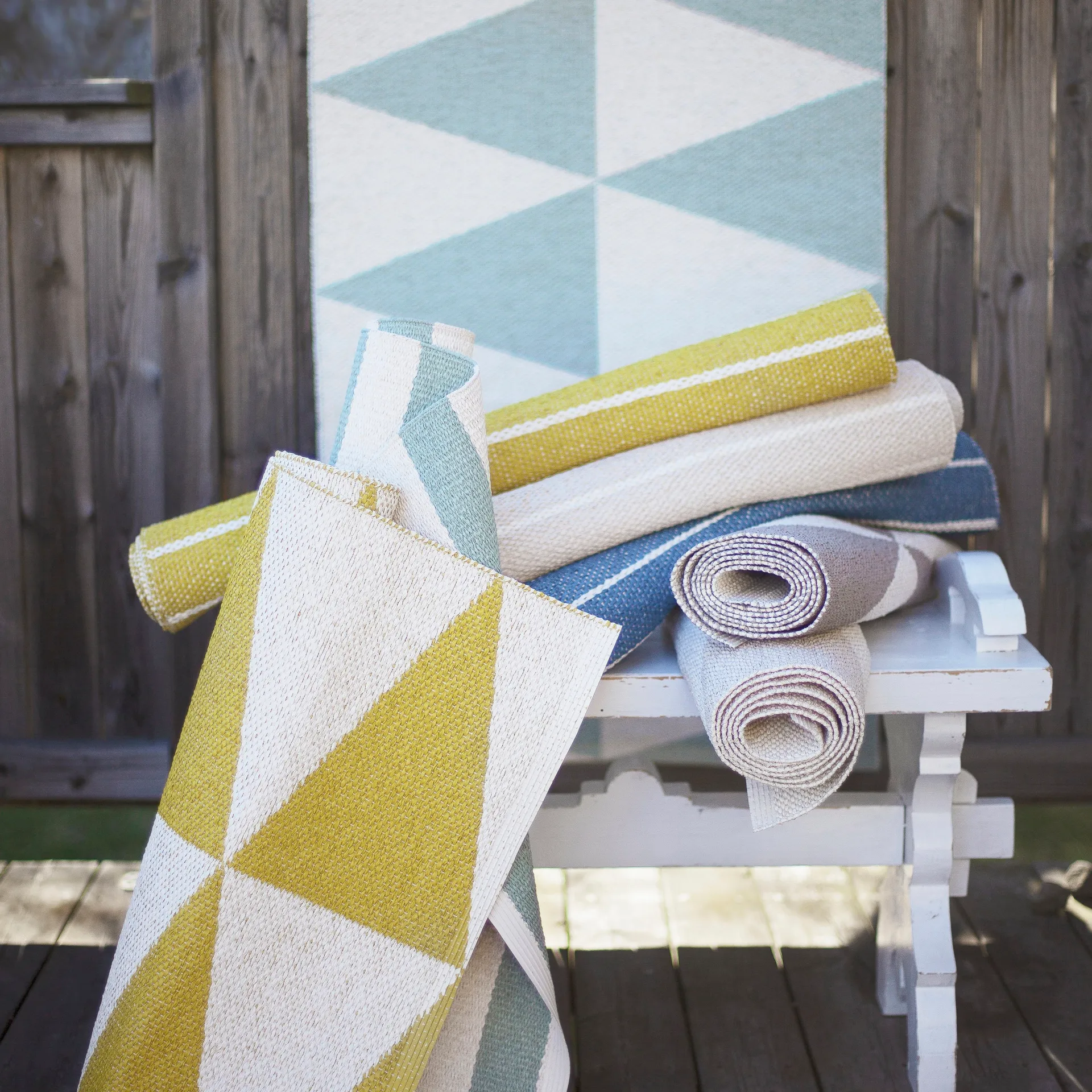 라임 PVC 러그 누드, 70x200 cm Scandi Living | 스칸디리빙