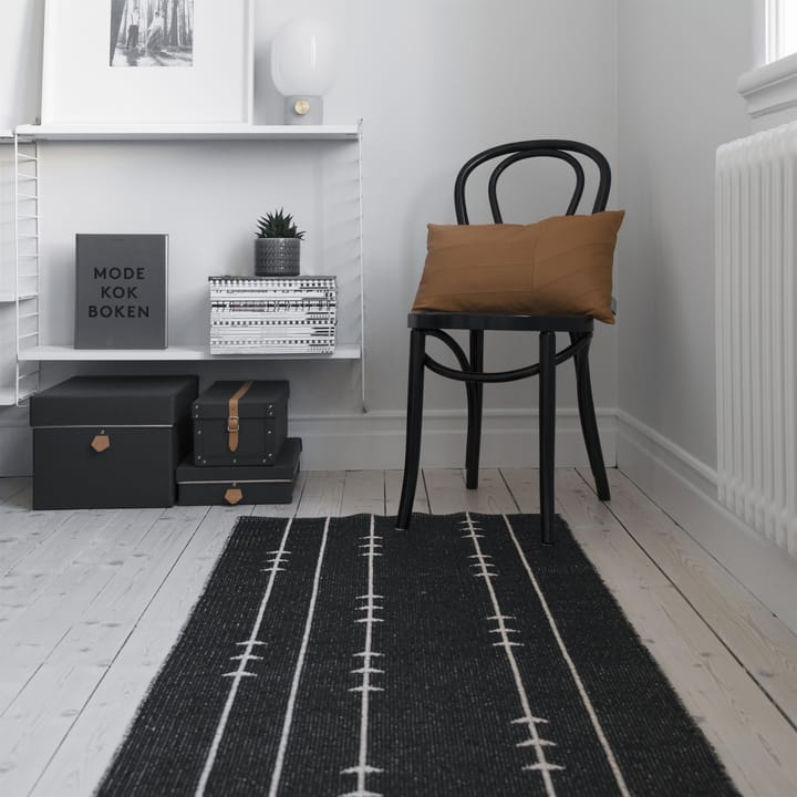 퍼 PVC 러그 누드 블랙, 70x200 cm Scandi Living | 스칸디리빙