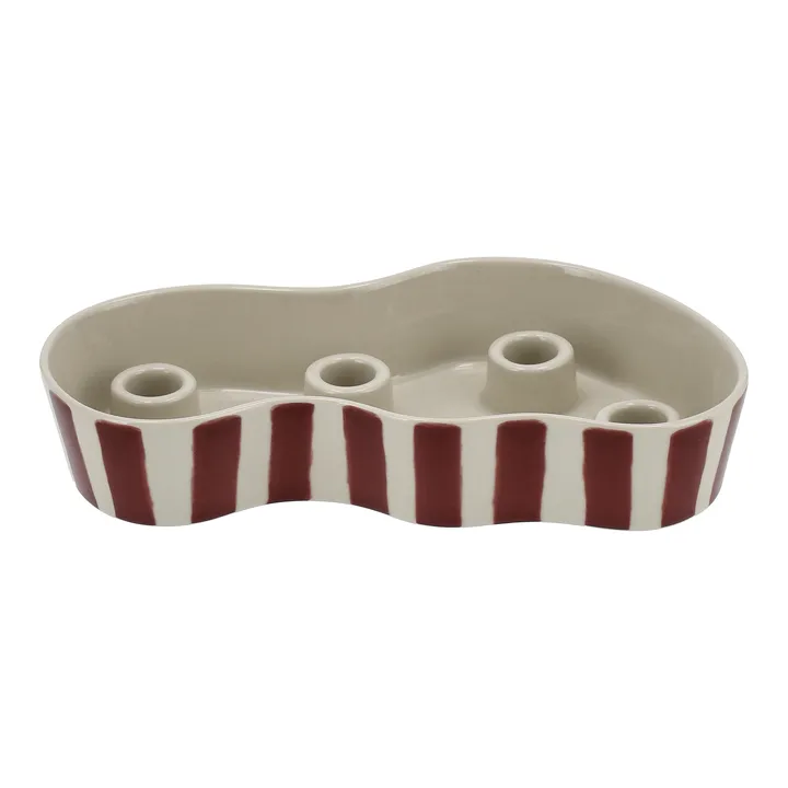 엠버 대림절 캔들홀더 - Röd-vit, 15x27,3 cm - Scandi Living | 스칸디리빙