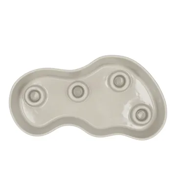 엠버 대림절 캔들홀더 - Röd-vit, 15x27,3 cm - Scandi Living | 스칸디리빙