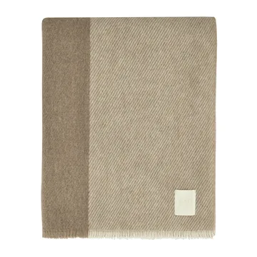 Row 스트라이프 울 담요 - Beige, 120x185 cm - Scandi Living | 스칸디리빙