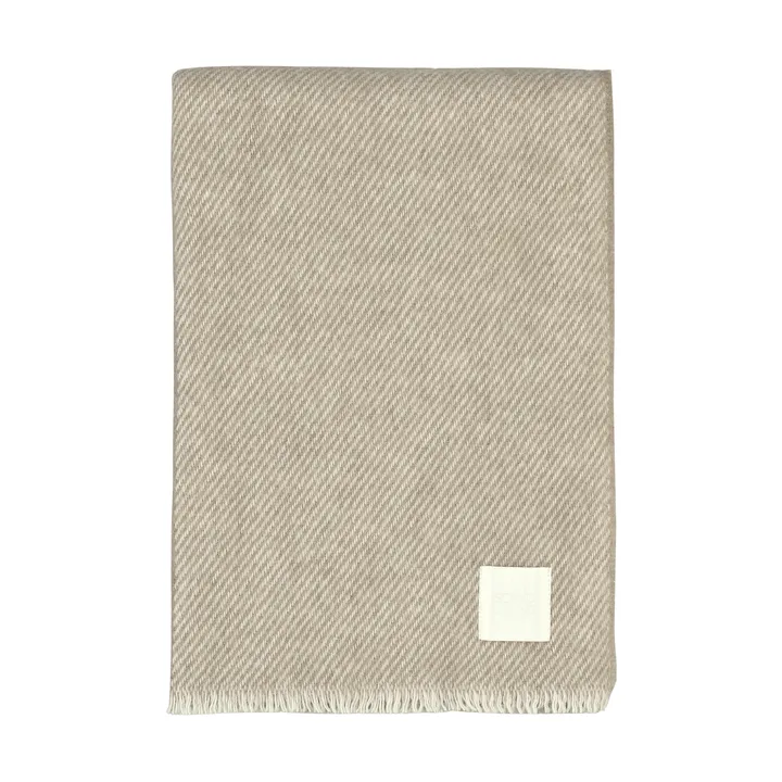 Row 스트라이프 울 담요 - Beige, 120x185 cm - Scandi Living | 스칸디리빙