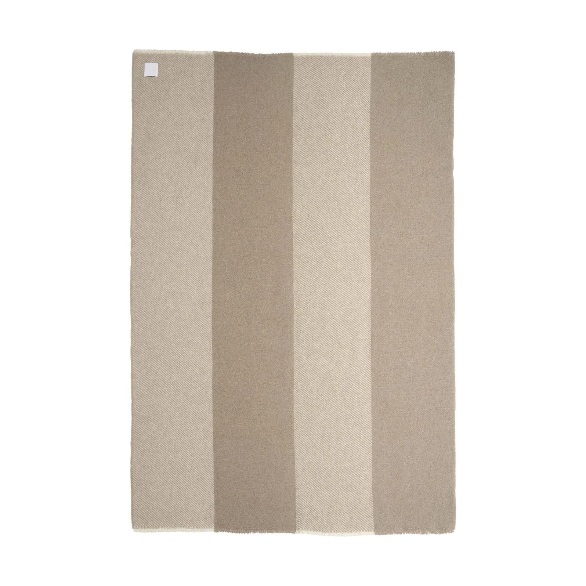 Row 스트라이프 울 담요, Beige, 120x185 cm Scandi Living | 스칸디리빙