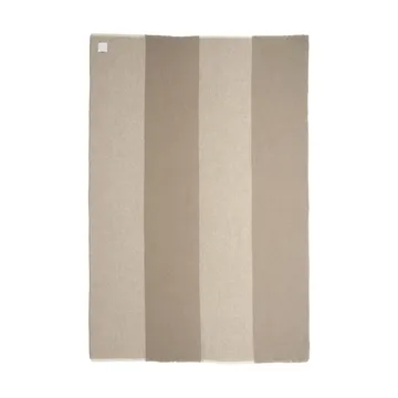 Row 스트라이프 울 담요 - Beige, 120x185 cm - Scandi Living | 스칸디리빙