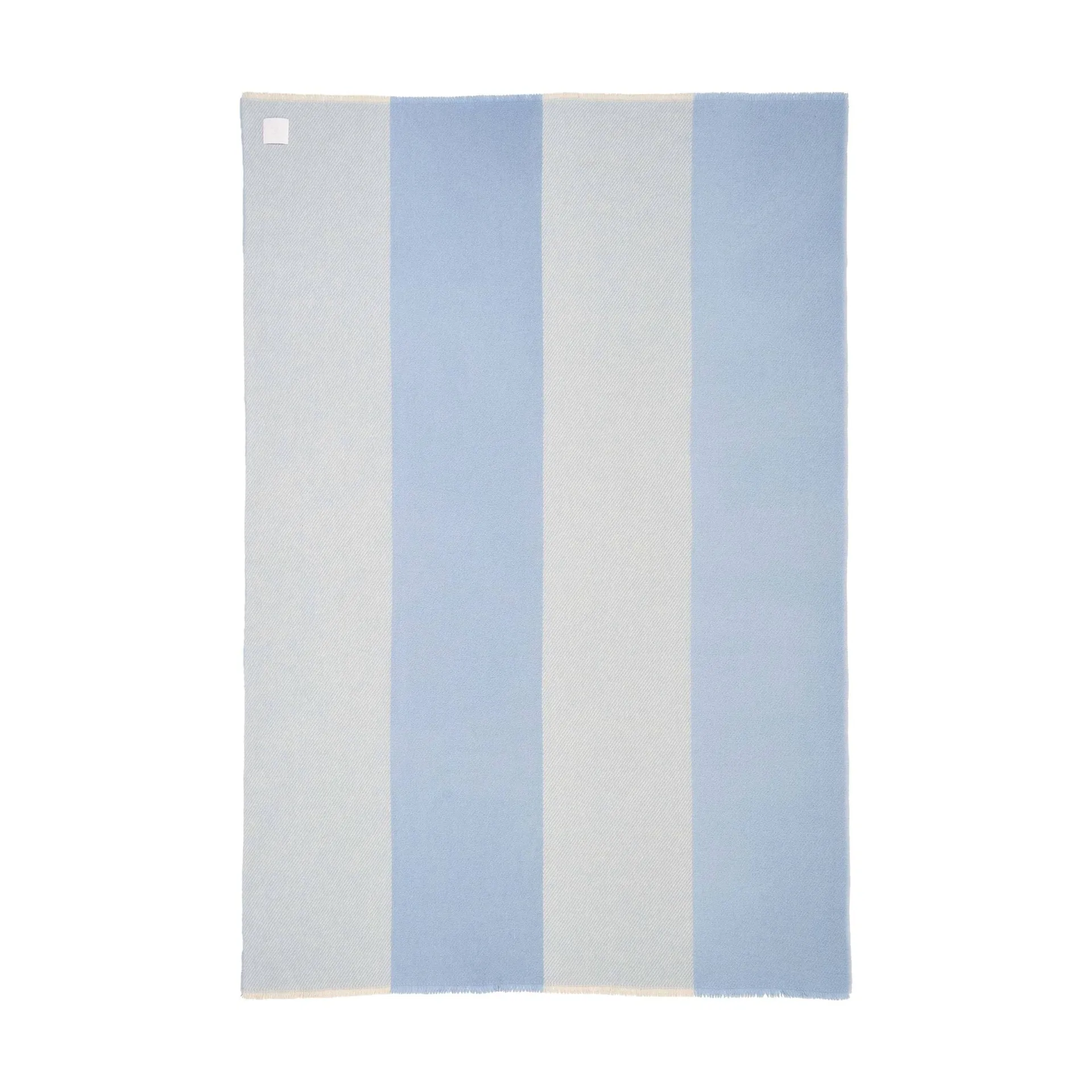 Row 스트라이프 울 담요, Light blue, 120x185 cm Scandi Living | 스칸디리빙