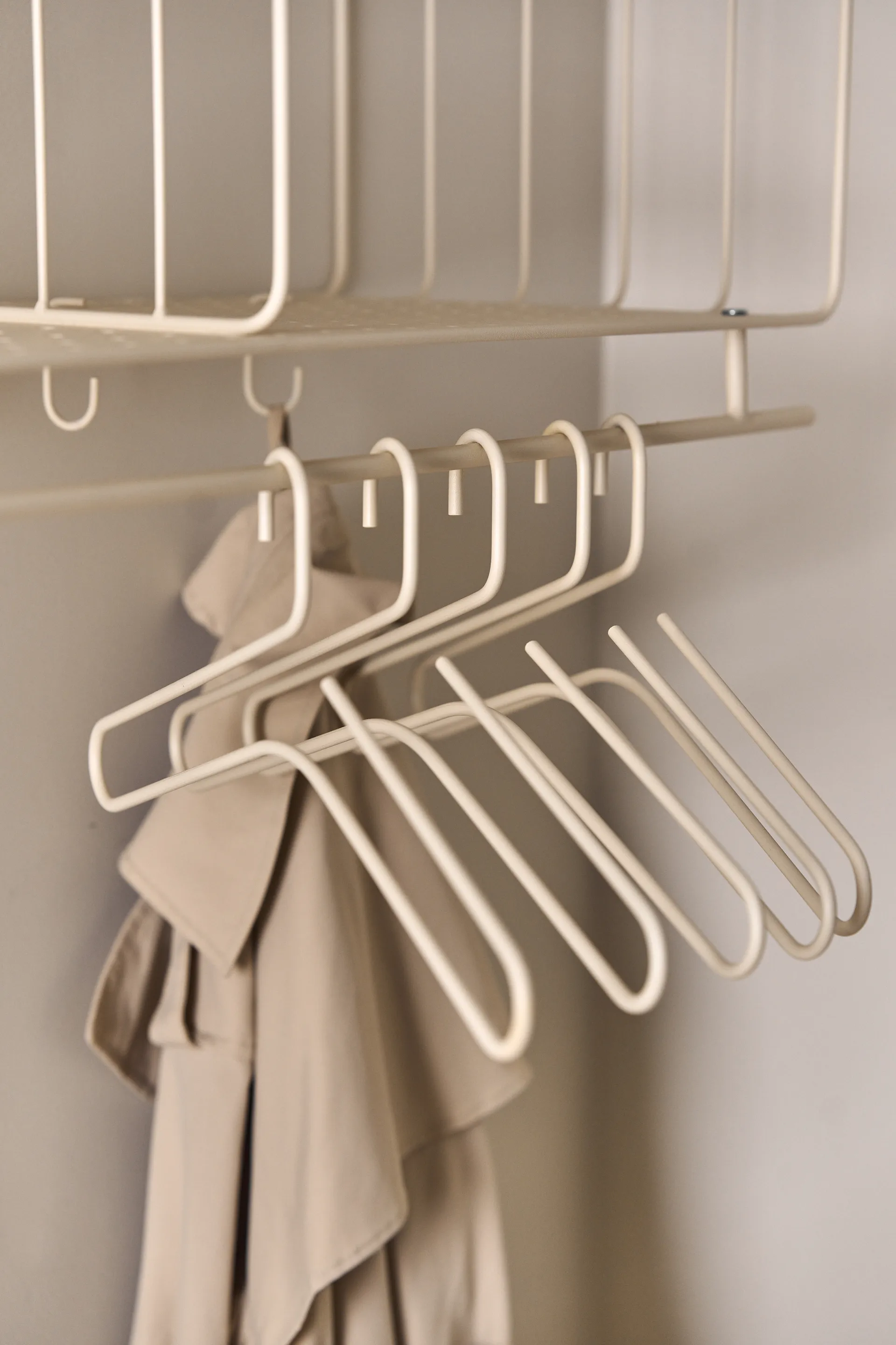 Smooth 행거 5개 세트, Beige Scandi Living | 스칸디리빙