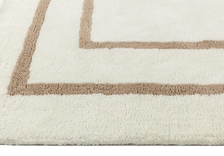 보더스 �울 러그, White-beige 200x300 cm Scandi Living | 스칸디리빙