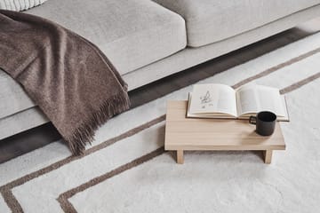 보더스 울 러그 - White-beige 200x300 cm - Scandi Living | 스칸디리빙