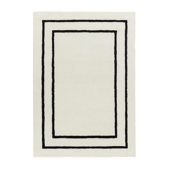보더스 울 러그, White-black 200x300 cm Scandi Living | 스칸디리빙