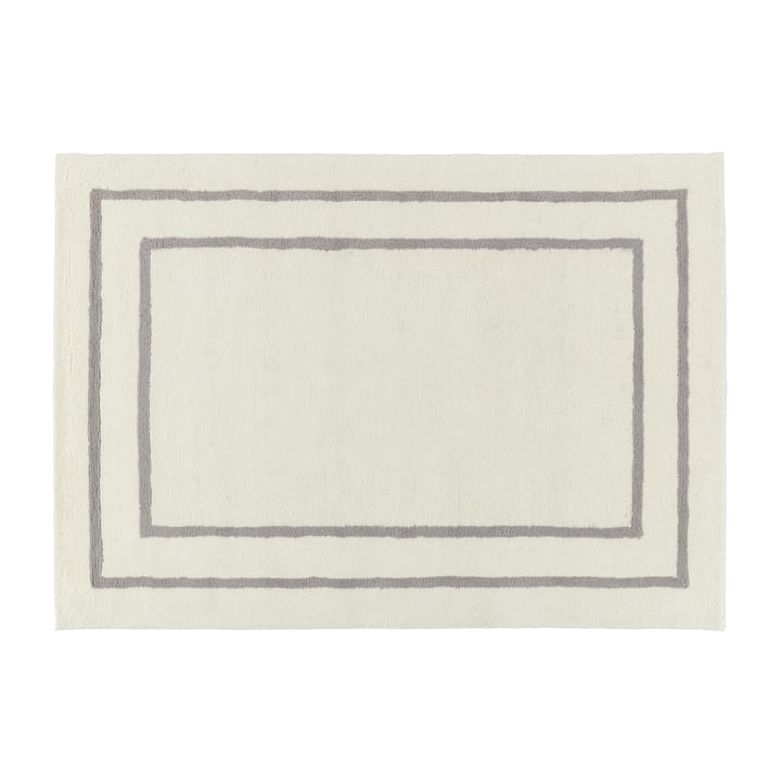 보더스 울 러그 - White-grey 200x300 cm - Scandi Living | 스칸디리빙
