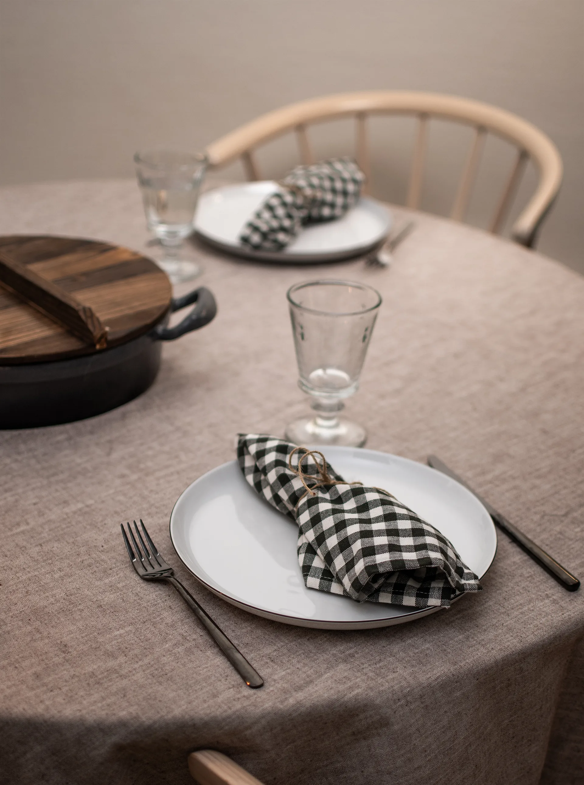 리도 블랙 라인 서비스 세트 12개 세트, White with black edge Seltmann Weiden | 셀트만바이덴