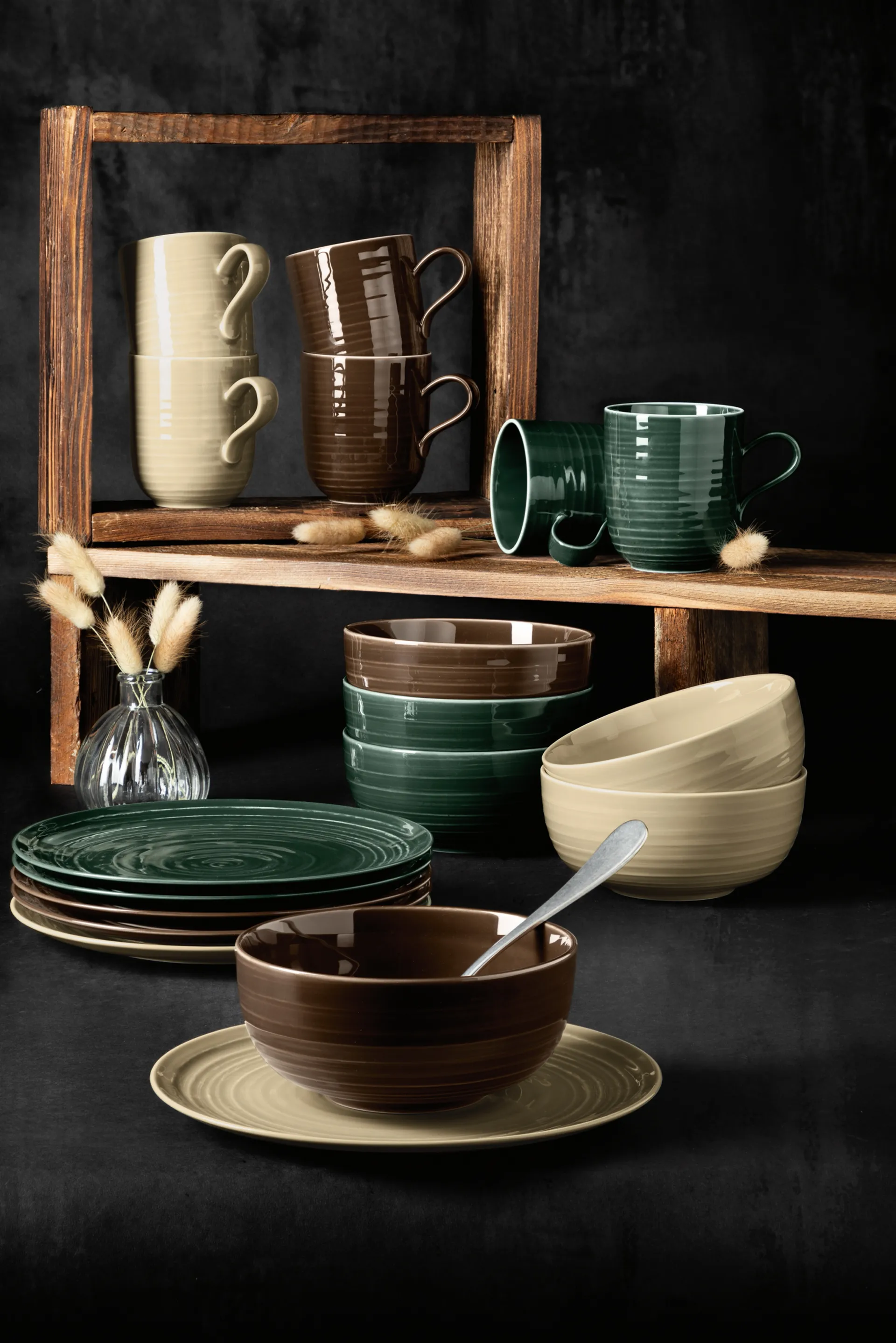 테라 보울 Ø15 cm 4개 세트, Earth Brown Seltmann Weiden | 셀트만바이덴