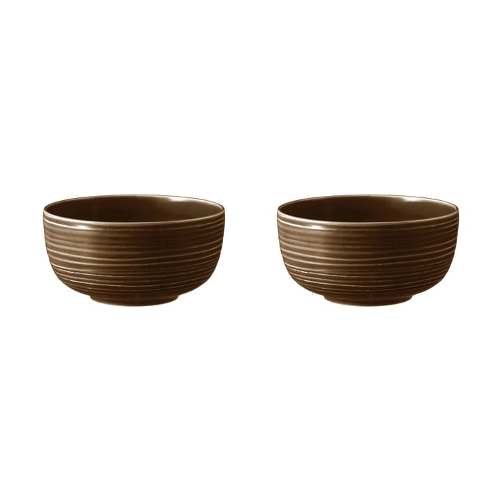 테라 보울 Ø17.7 cm 2개 세트 - Earth Brown - Seltmann Weiden | 셀트만바이덴
