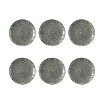 테라 접시 Ø17.7 cm 6개 세트 - Pearl Grey - Seltmann Weiden | 셀트만바이덴