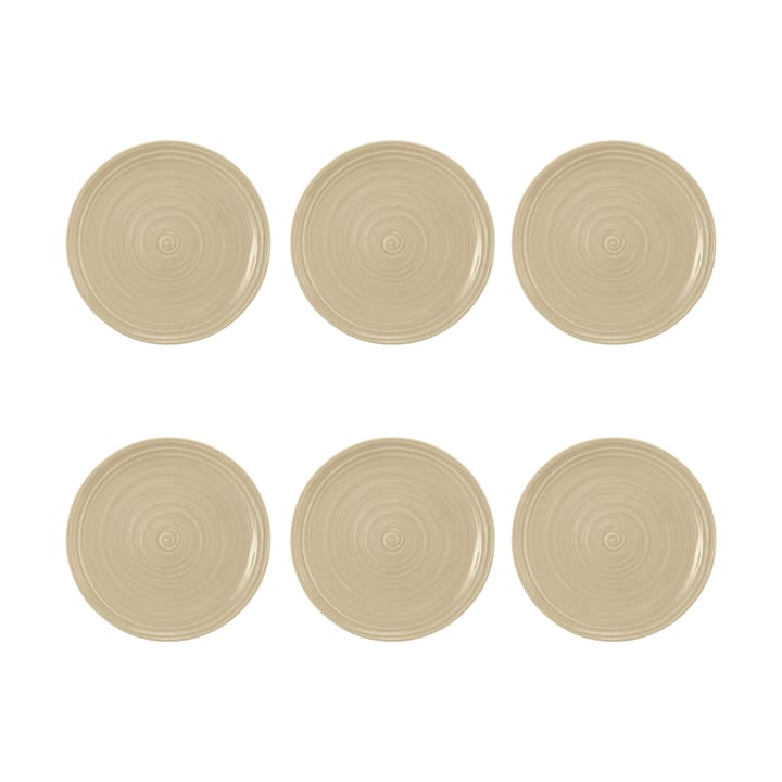 테라 접시 Ø17.7 cm 6개 세트 - Sand Beige - Seltmann Weiden | 셀트만바이덴