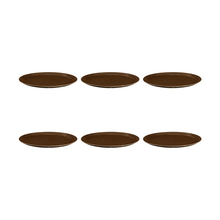 테라 접시 Ø27.8 cm 6개 세트, Earth Brown Seltmann Weiden | 셀트만바이덴