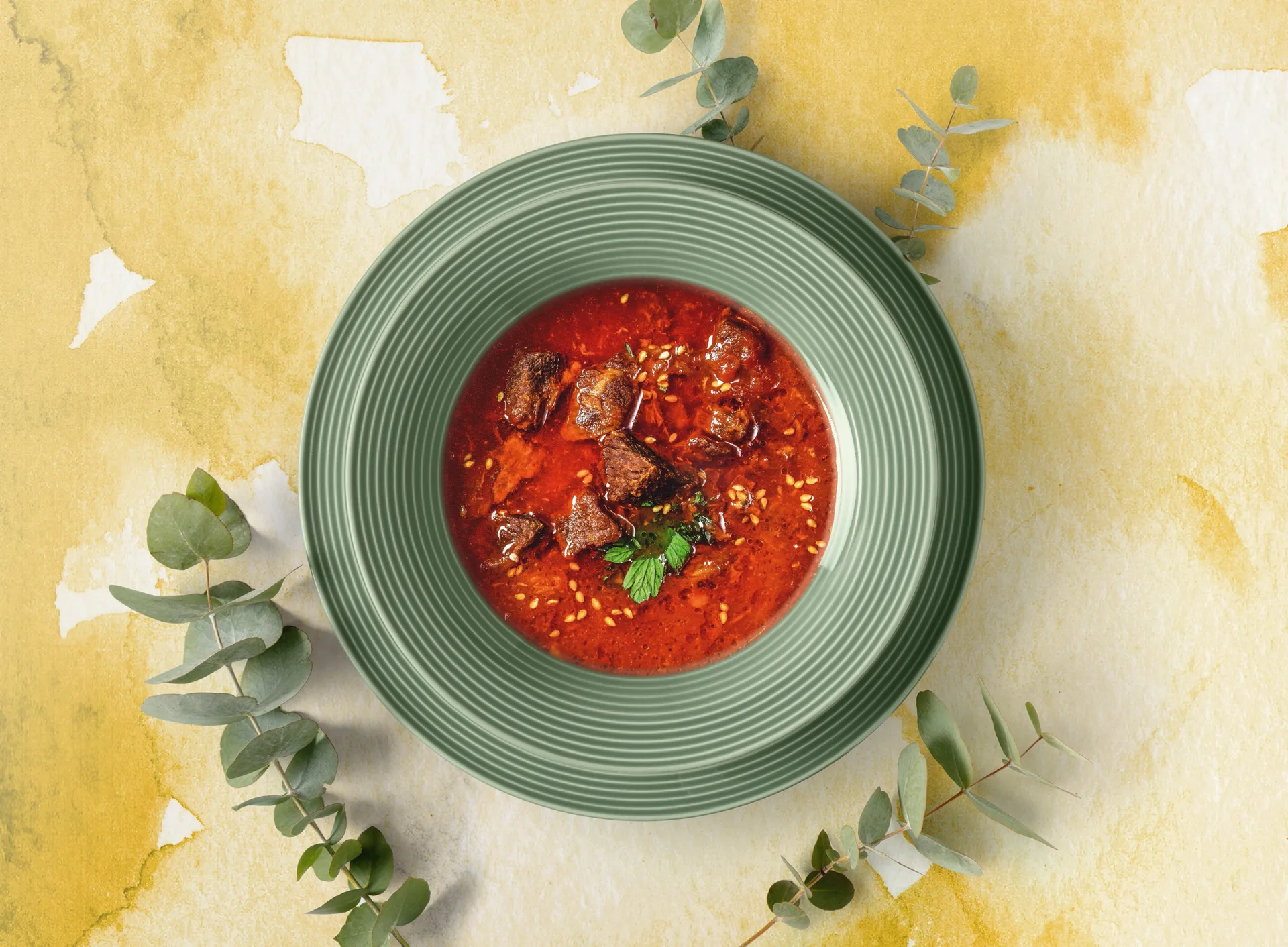 Beat 서비스 세트 12개 세트, Green Seltmann Weiden | 셀트만바이덴