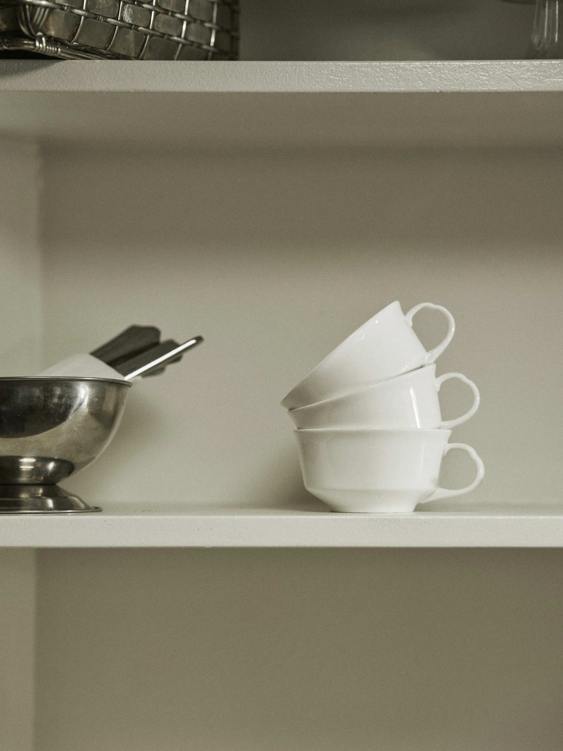 실루엣 에스프레소 컵 10 cl 4팩, White Serax | 세락스