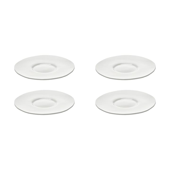 실루엣 에스프레소 컵 전용 소서 Ø10.3 cm 4팩 - White - Serax | 세락스