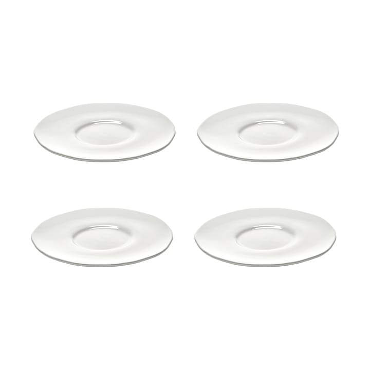 실루엣 커피 컵 전용 소서 Ø12.7 cm 4팩 - White - Serax | 세락스