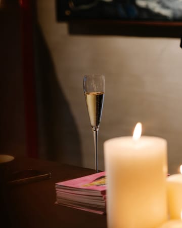 실루엣 플루트 샴페인 글라스 15 cl 4팩 - Clear - Serax | 세락스