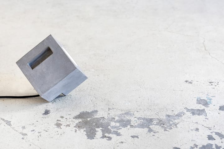 큐브 플로어 조명 15x15 cm, Cement Serax | 세락스
