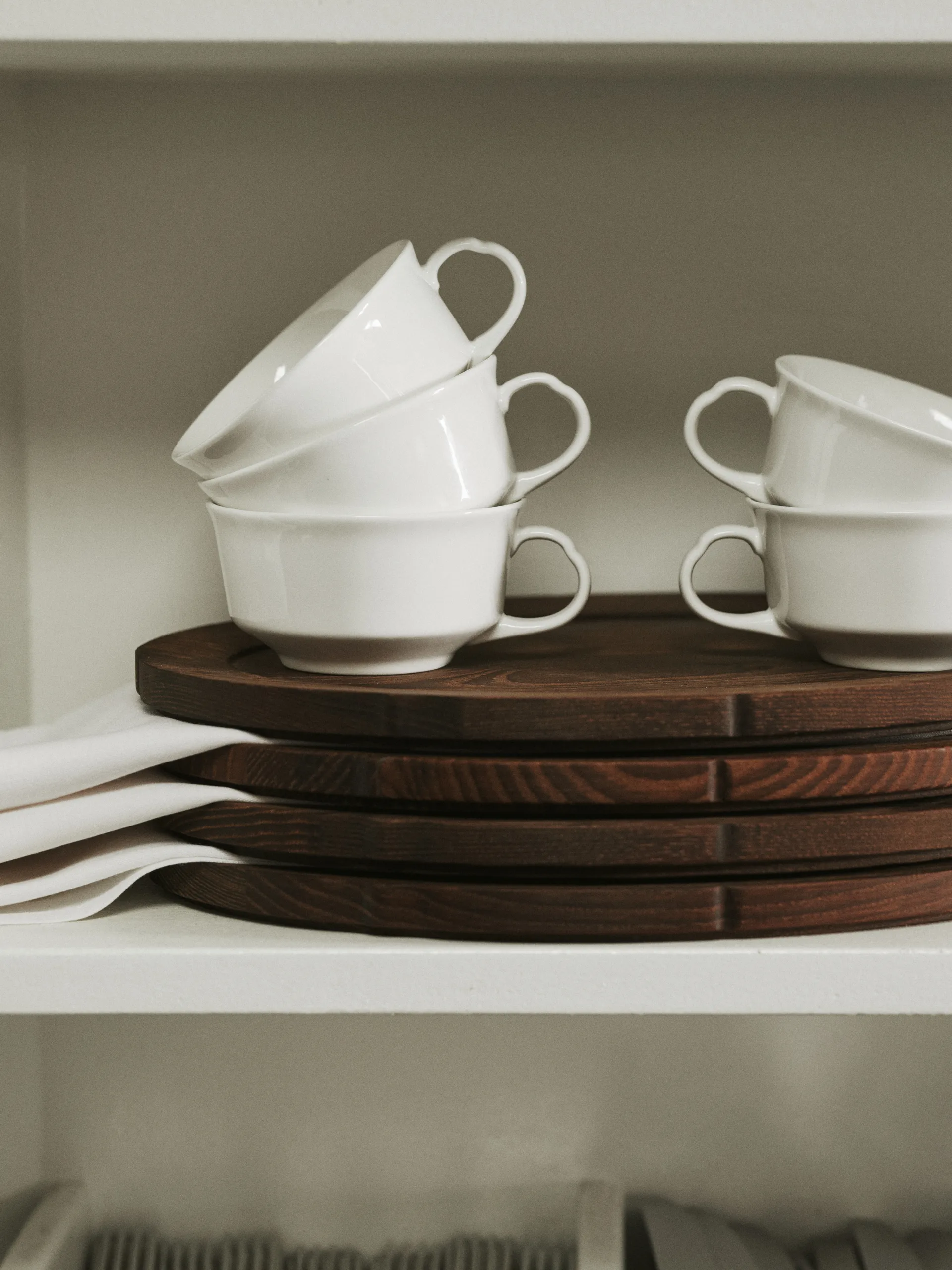 실루엣 커피 컵 19 cl 4팩, White Serax | 세락스