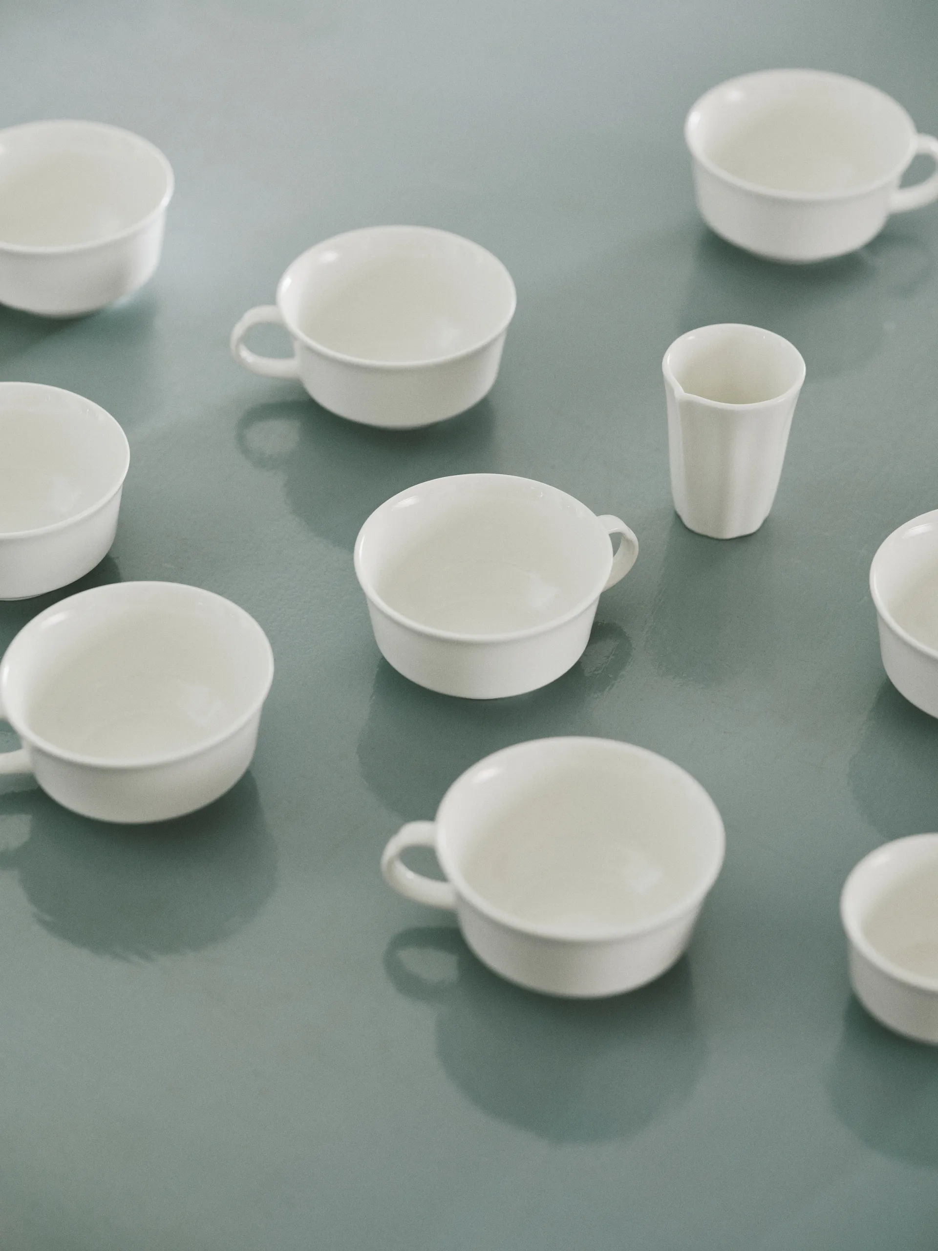 실루엣 커피 컵 19 cl 4팩, White Serax | 세락스