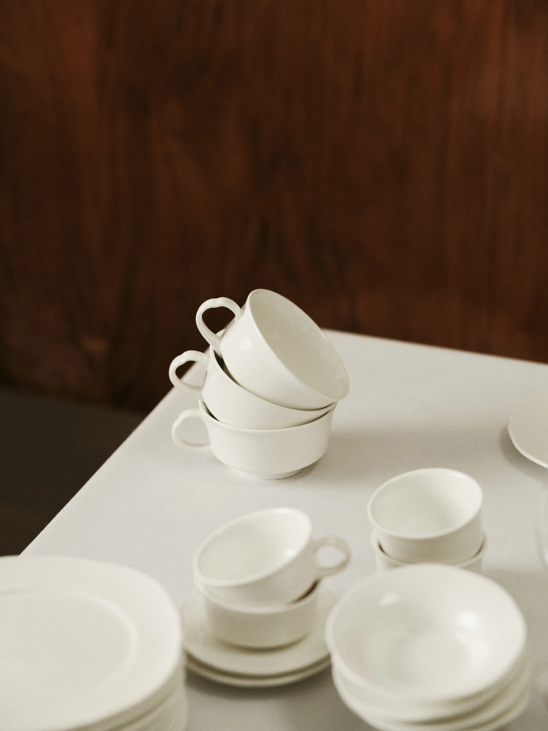 실루엣 커피 컵 19 cl 4팩, White Serax | 세락스