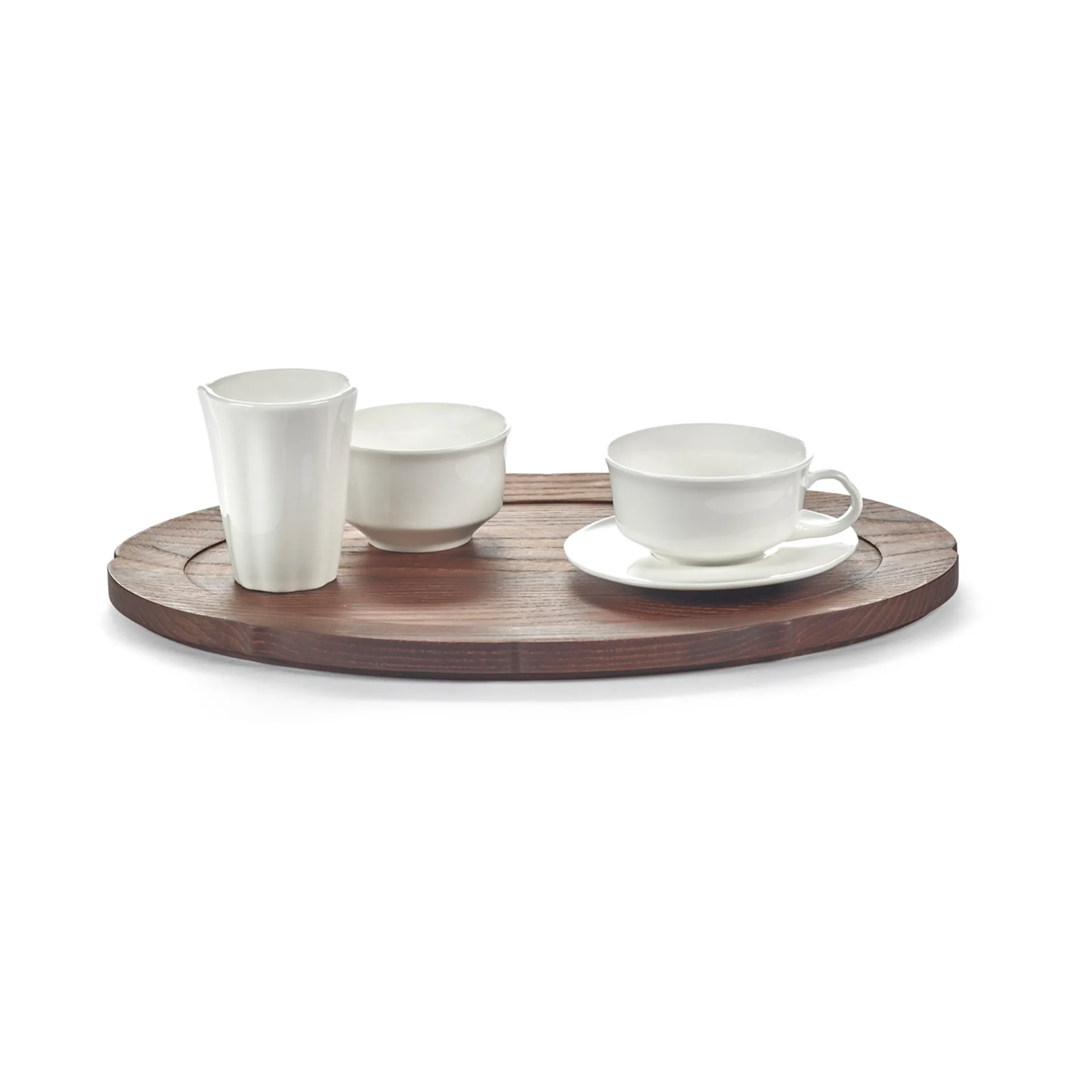 실루엣 오벌 트레이 21x30 cm, Ash Serax | 세락스